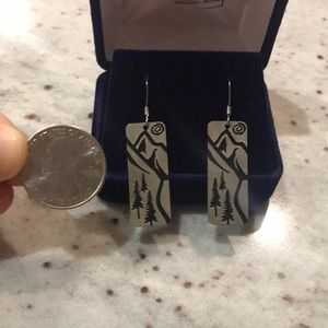 Mountain road earrings